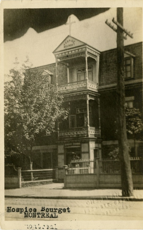 Hospice Bourget de Montréal, Collection Félix Barrière, 1920, BAnQ.