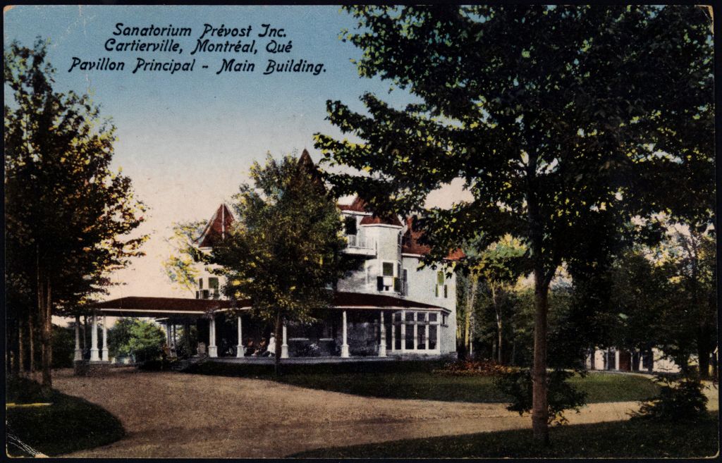 Sanatorium Prévost Inc., Cartierville, c.1920, BAnQ.